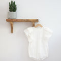 Delilah White Romper 