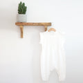 Ava Romper White 